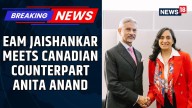 EAM S Jaishankar Meets Canadian Counterpart Anita Anand In New York 