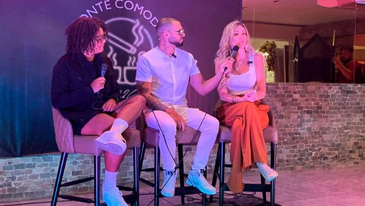 Sabrina Salemi, Mai y Dhane Pérez estrenan podcast "1 Cigarrito y 2 Café"