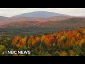Forecasting the best fall foliage viewing days in New England