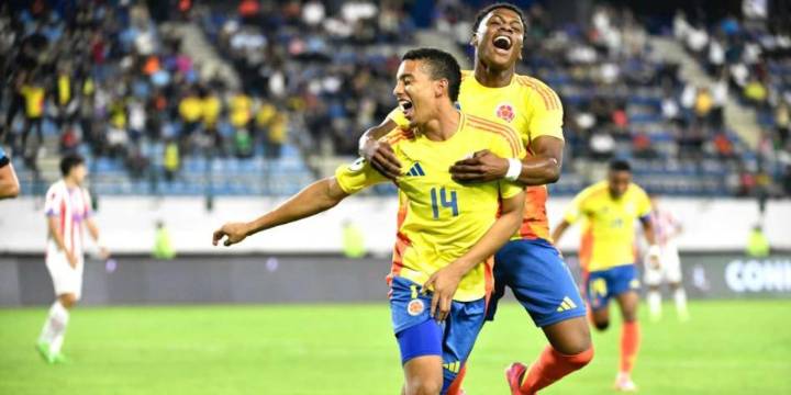 Resultados y detalles del amistoso Sub-20 entre Colombia y Paraguay