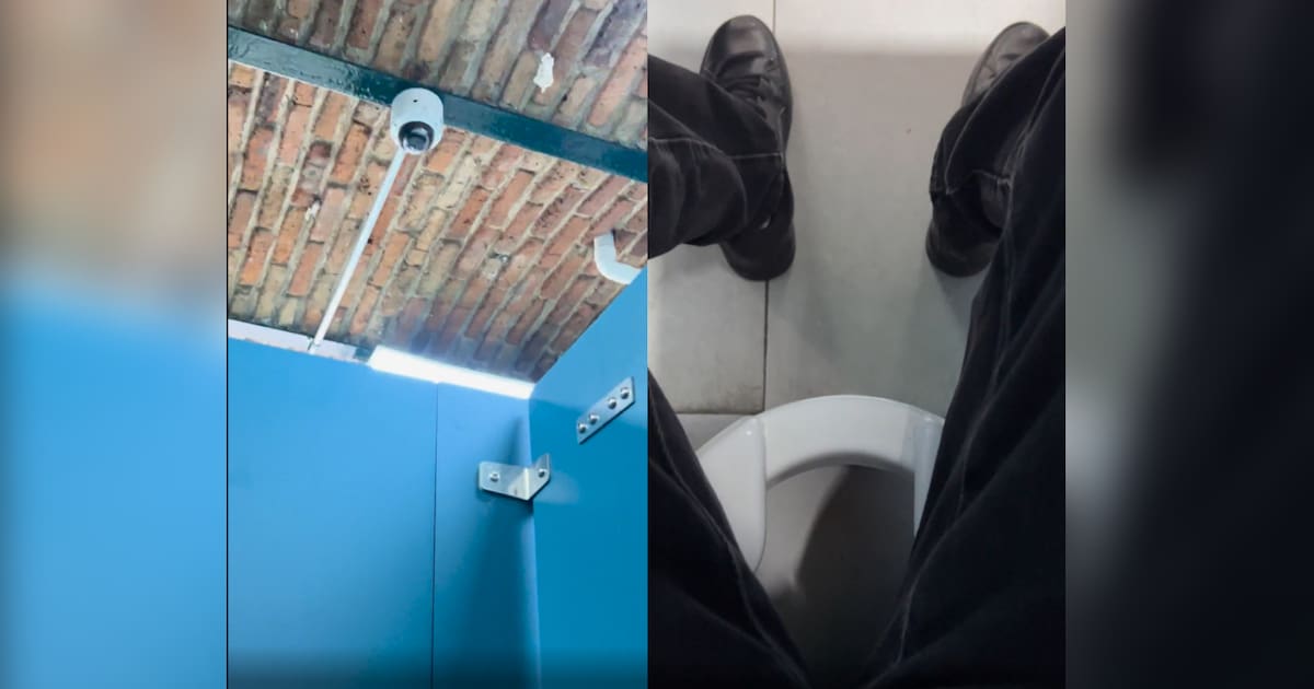 Va al baño de su ‘prepa’ y se perturba al descubrir una cámara; “¿Qué harían ustedes?”, pregunta en redes