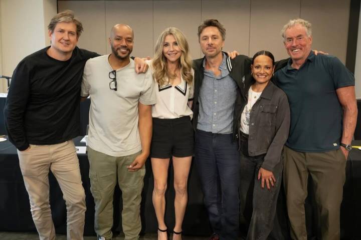 Cele|bitchy | The Scrubs cast reunited for their first table read for the reboot