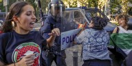 Violencia en el cierre de La Vuelta de España: 22 policías heridos y dos arrestos