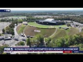 Police investigating attempted sex assault at Jiffy Lube Live concert