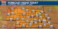 Above average temperatures return