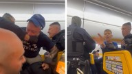 Rowdy Ryanair Passengers Yanked Off Plane, Mocks His Own Arrest, on Video