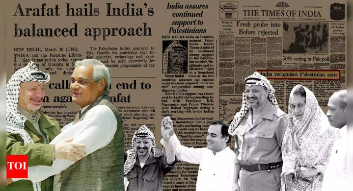 From Gandhi to Vajpayee — how India supported Palestine