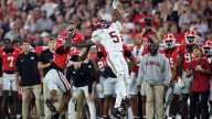 Georgia's Daniel Harris sat vs Alabama. Demello Jones got his chance