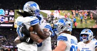 Lions run over Ravens, sack Lamar Jackson 7 times in 38