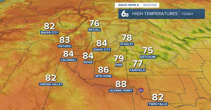Warm kick off to Fall find out how warm we get into the week ahead