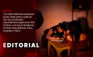 Hay que redoblar el combate a la trata de personas