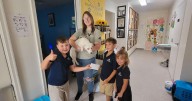 Kids use lemonade stand to raise money for Humane Society