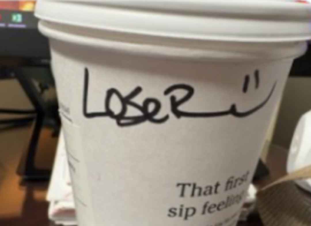 Footage debunks claim that Starbucks worker wrote "Loser" on Charlie Kirk order