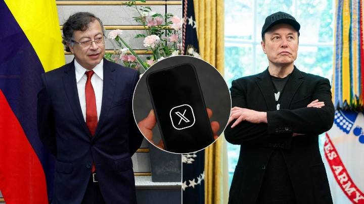 Precandidato presidencial colombiano solicita a Elon Musk cerrarle la cuenta de X a Petro y el mandatario respondió
