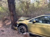 Chattaroy man cited after crashing his car in Ahsahka, fleeing the scene