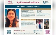 Se cumplen dos meses de la desaparición de Ana Amelí en el Ajusco; su familia exige apoyo a Harfuch en la búsqueda