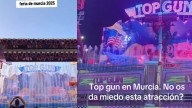 La atracción de la Feria de Murcia que tiene aterrorizada a toda España: "Da miedo que se desmonte"
