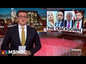 'So absurd': Chris Hayes blasts MAGA crackdown on free speech 