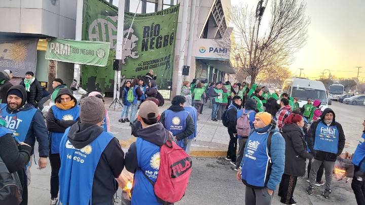 Protesta. ATE montará una “carpa negra contra la corrupción” frente al PAMI de Río Negro