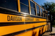 Davison school bus involved in crash; no students aboard