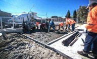 Avanza la obra del nuevo acceso de ambulancias en el CAPS del Area 12
