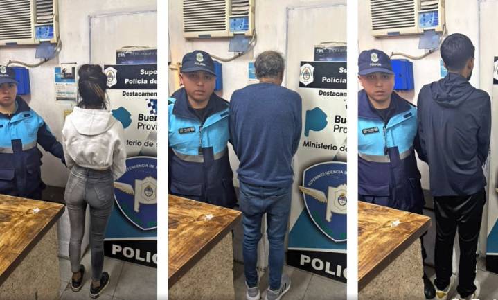 Detienen a tres dealers cuando trasladaban más de dos kilos de marihuana a Pila
