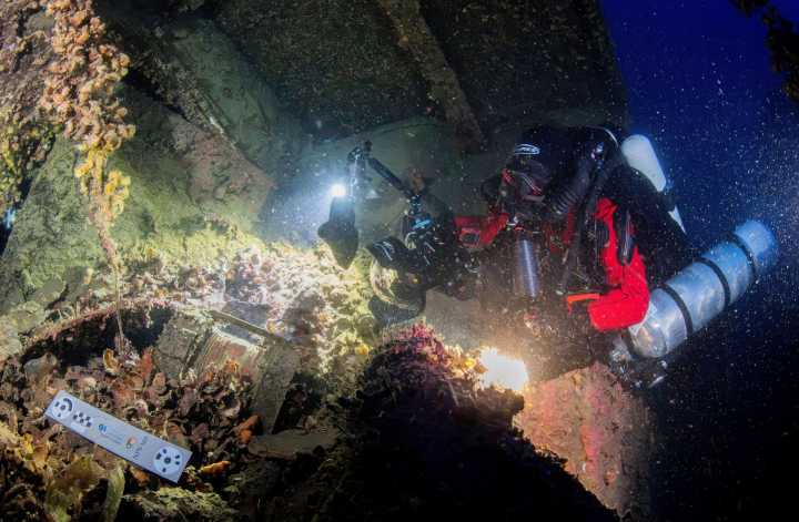 Divers recover artifacts from the Titanic’s sister ship Britannic for the first time