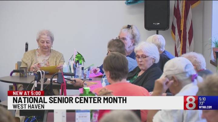 West Haven celebrates National Senior Center Month