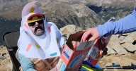 'Legend dairy' man carries ice cream and dry ice up Colorado peak as treat for other hikers
