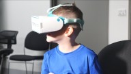 Virtual reality helds children face needles at Canberra Hospital
