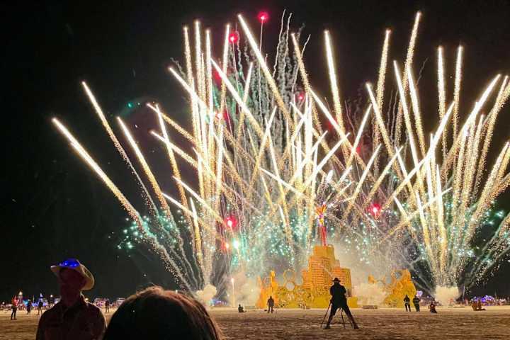 A Burning Man crazier than usual: A murder mystery, ‘demonic’ claims and a surprise birth
