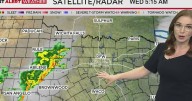 Heavy rain on the way to North Texas Wednesday morning