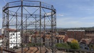 El PSOE rechaza la demolición de la marquesina de la fábrica de gas