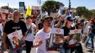 Los familiares de los rehenes volvieron a manifestarse en Israel