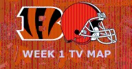 Cincinnati Bengals vs. Cleveland Browns: Week 1 TV Map