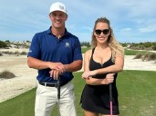 Paige Spiranac backs Bryson DeChambeau over Ryder Cup critic