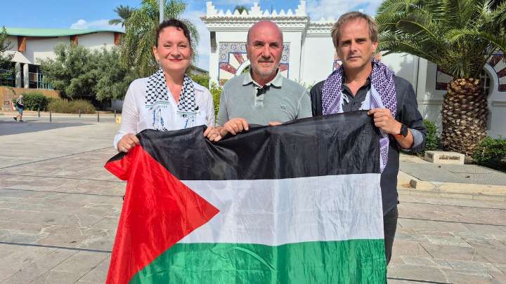 Podemos e IU piden izar la bandera palestina en la Asamblea el próximo lunes con motivo del Día Internacional de Solidaridad con el Pueblo Palestino