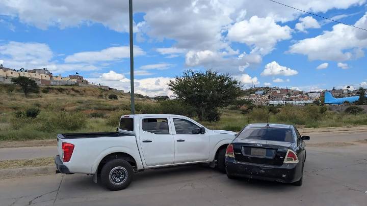 Accidente en Las Palmas deja daños materiales en dos vehículos