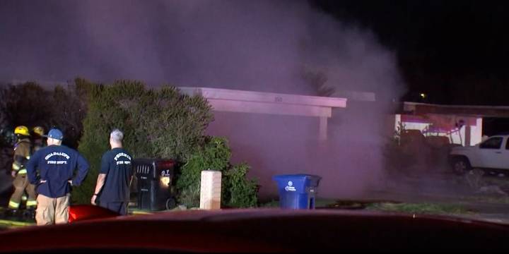 Charging electric vehicle catches fire, spreads to Tempe home