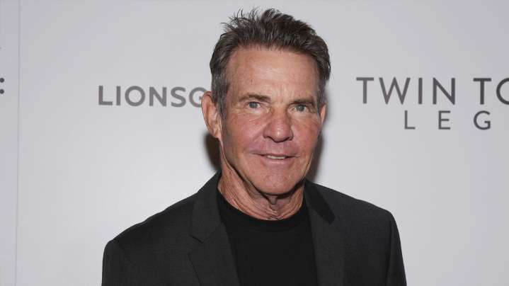 Actor Dennis Quaid reflects on sports roles ahead of visit to St. Louis