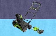 Greenworks 80V 20-inch Brushless Cordless Snow Blower is $200 off