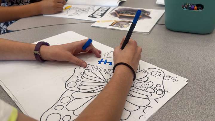 New Hope Middle School students create unique outlet to navigate life’s challenges