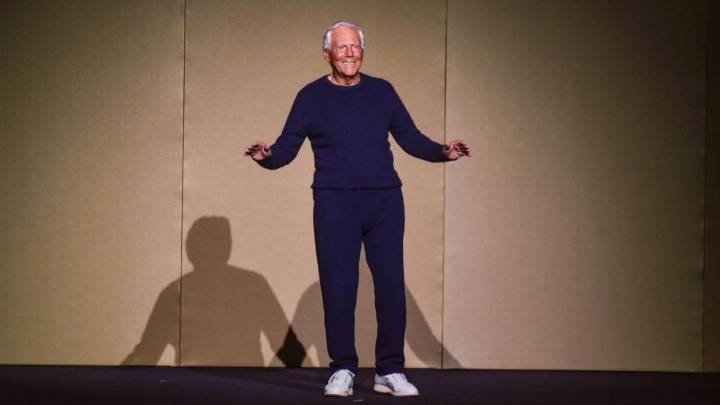 Murió a los 91 años el icónico diseñador de moda italiano Giorgio Armani