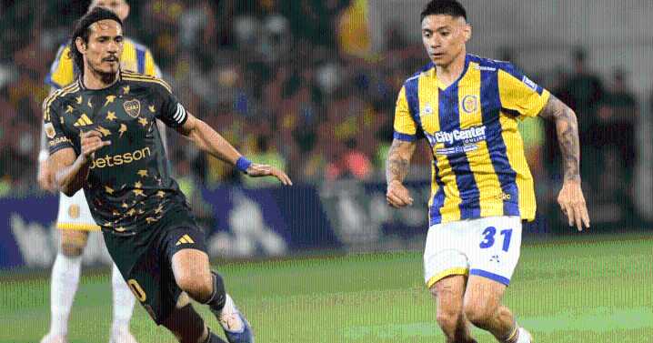 Boca Juniors empató 1-1 con Rosario Central por el Torneo Clausura de la Liga Profesional