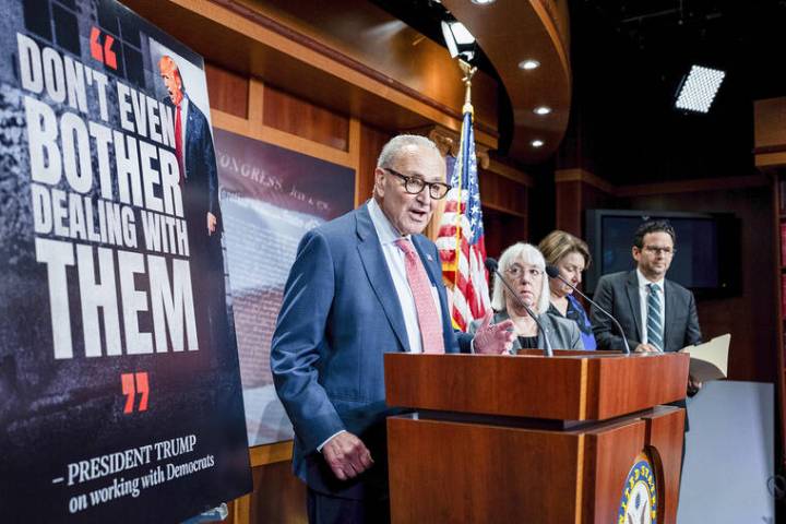 Democrats block GOP spending extension as shutdown looms