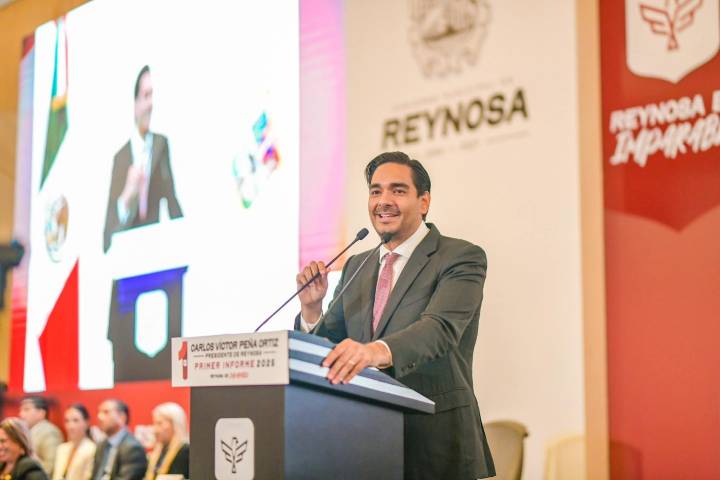 Rindió Carlos Peña Ortiz Primer Informe del Gobierno Municipal de Reynosa