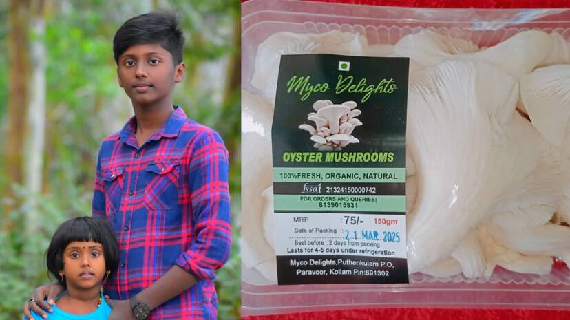 Children turn into mushroom farmers; earn Rs 50,000 per month