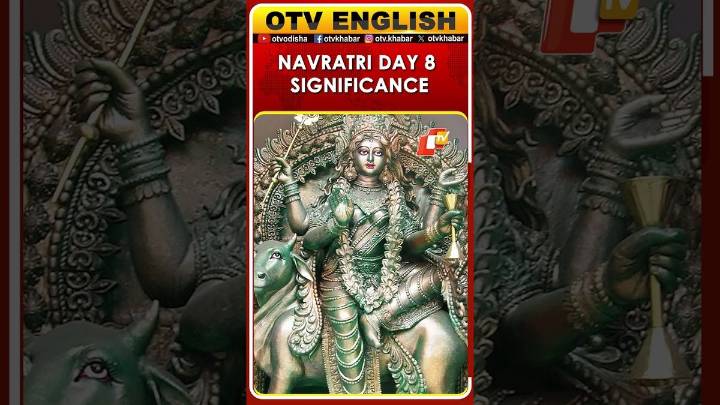 Navratri 2025 Day 8: Devotees Embrace Maa Mahagauri’s Purity And Power