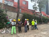 Vecinos de la Álvaro Obregón se manifiestan contra megaproyecto en Periférico