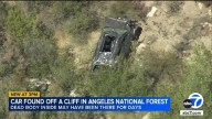 CHP finds body inside wrecked car at bottom of cliff near Acton
